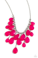 Load image into Gallery viewer, Front Row Flamboyance - Pink Necklace