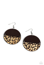 Load image into Gallery viewer, Jungle Catwalk - Brown Earrings