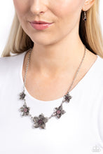 Load image into Gallery viewer, Wallflower Wonderland - Purple Necklace