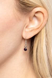 Wallflower Wonderland - Purple Necklace