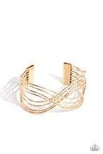 Load image into Gallery viewer, WIRE Away - Gold Bracelet