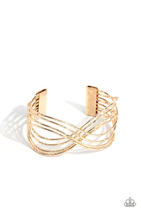WIRE Away - Gold Bracelet