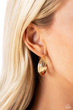 Load image into Gallery viewer, Curvy and Worthy - Gold Earrings