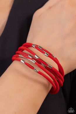 Magnetic Personality - Red Bracelet
