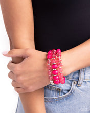 Load image into Gallery viewer, Colorful Charade - Pink Bracelet