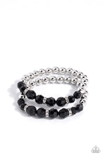 Load image into Gallery viewer, Two by Two Twinkle - Black Bracelets
