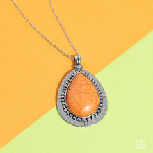 Load image into Gallery viewer, Western Wilderness - Orange Necklace