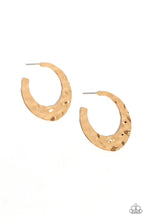 Load image into Gallery viewer, Make a Ripple - Gold Earrings