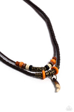 Load image into Gallery viewer, Robust Rhythm - Brass Necklace
