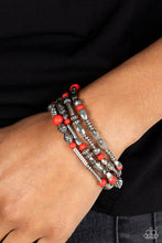 Load image into Gallery viewer, Jungle Jubilee - Red Bracelet