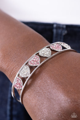 Decadent Devotion - Pink Bracelet