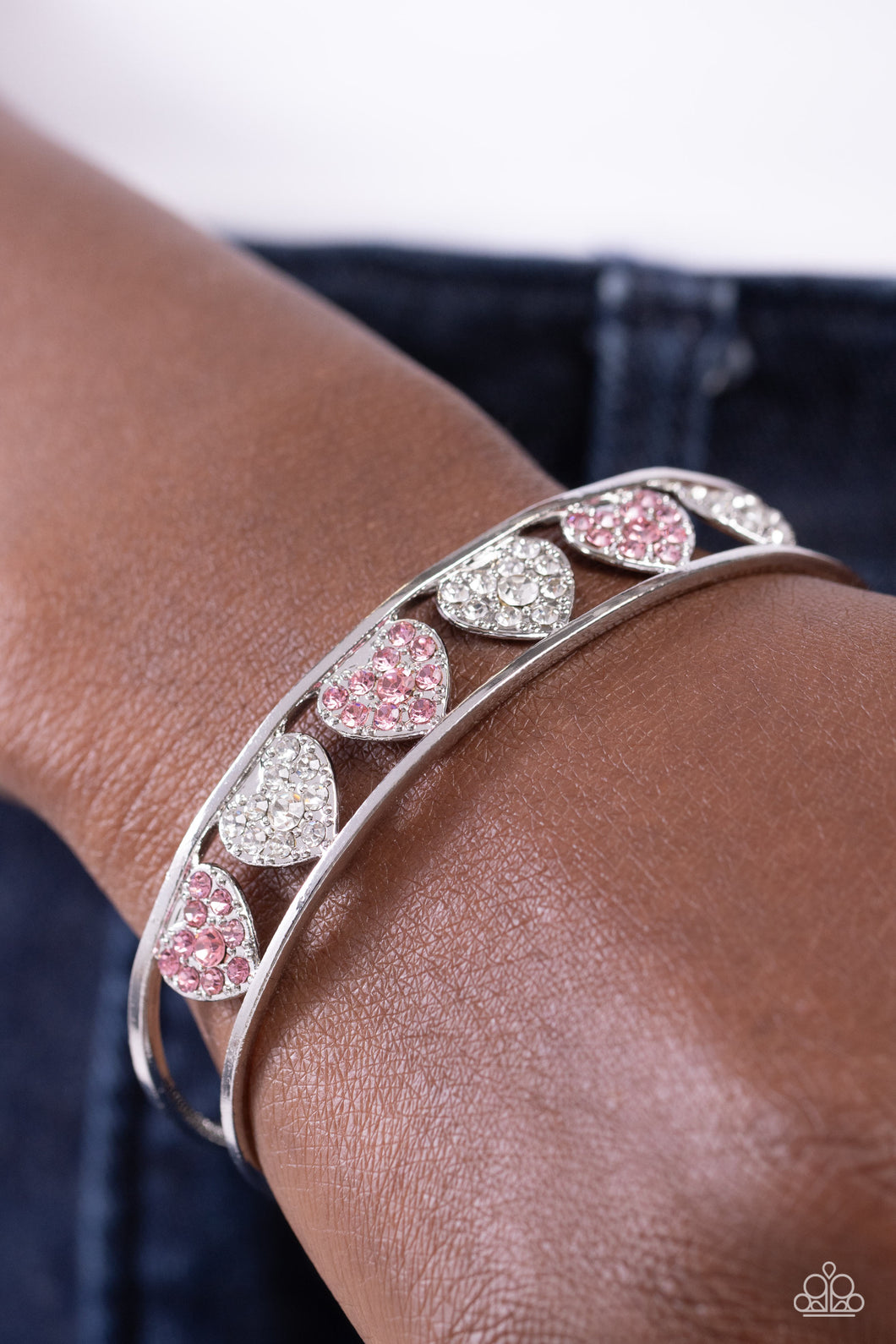 Decadent Devotion - Pink Bracelet