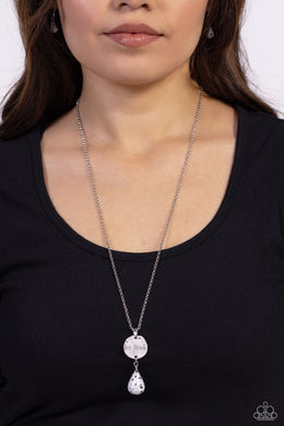 Caring Couture - White Necklace