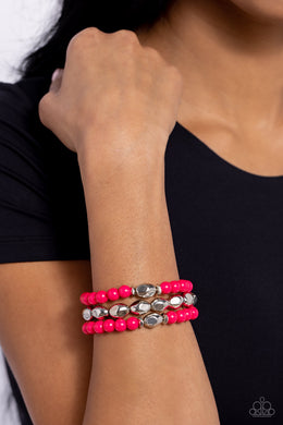 The Candy Man Can - Pink Bracelet