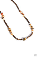 Load image into Gallery viewer, Stony Survivor - Brown Necklace