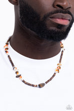 Load image into Gallery viewer, Stony Survivor - Brown Necklace