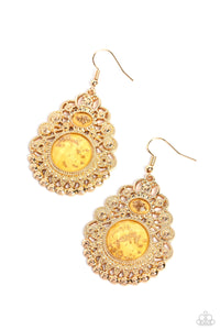 Welcoming Whimsy - Yellow Necklace