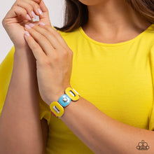 Load image into Gallery viewer, Painted Pairing - Yellow Bracelet