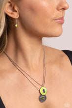 Load image into Gallery viewer, Cryptic Couture - Green Necklace