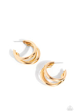 Load image into Gallery viewer, HOOP of the Day - Gold Earrings