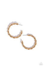Load image into Gallery viewer, Braided Bravado - Gold Earrings
