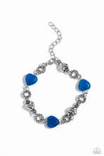 Load image into Gallery viewer, I Can Feel Your Heartbeat - Blue Bracelet