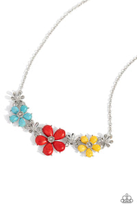 Growing Garland - Red Necklace