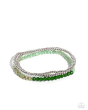 Load image into Gallery viewer, Backstage Beading - Green Bracelet