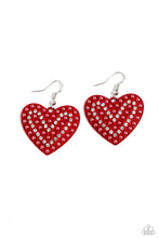 Load image into Gallery viewer, Romantic Reunion - Red Earrings