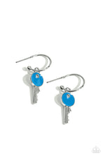Load image into Gallery viewer, Key Performance - Blue Earrings