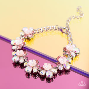 Floral Frenzy - Pink Necklace
