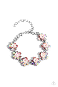 Floral Frenzy - Pink Necklace