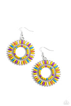 Load image into Gallery viewer, Ferris Wheel Finale - Yellow Earrings