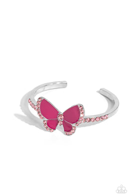 Particularly Painted - Pink Bracelet