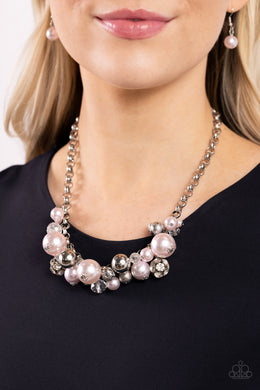 Corporate Catwalk - Pink Necklace