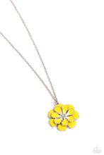 Load image into Gallery viewer, Beyond Blooming - Yellow Necklace