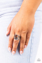 Load image into Gallery viewer, Encased Envy - Silver Ring