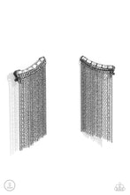 Load image into Gallery viewer, Feuding Fringe - Black Earrings