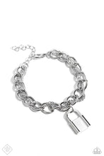 Load image into Gallery viewer, Watch the LOCK - Silver Bracelet