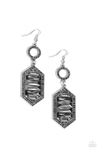 Combustible Craving - Silver Earrings