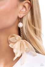 Load image into Gallery viewer, Seriously Sheer - Brown Earrings