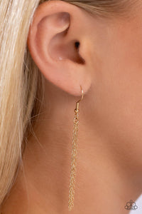 Leave Your Initials - Gold - D Necklace