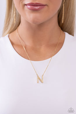 Leave Your Initials - Gold - 