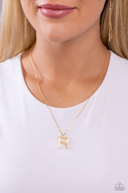 Leave Your Initials - Gold - 