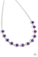 Load image into Gallery viewer, Going Global - Purple Necklace