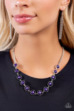 Load image into Gallery viewer, Going Global - Purple Necklace