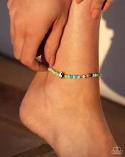 Load image into Gallery viewer, Seize the Shapes - Blue Anklet