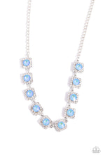 Load image into Gallery viewer, Jump SQUARE - Blue Necklace