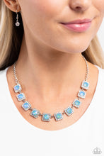 Load image into Gallery viewer, Jump SQUARE - Blue Necklace