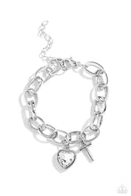 Load image into Gallery viewer, Guess Now Its INITIAL - White - T Bracelet